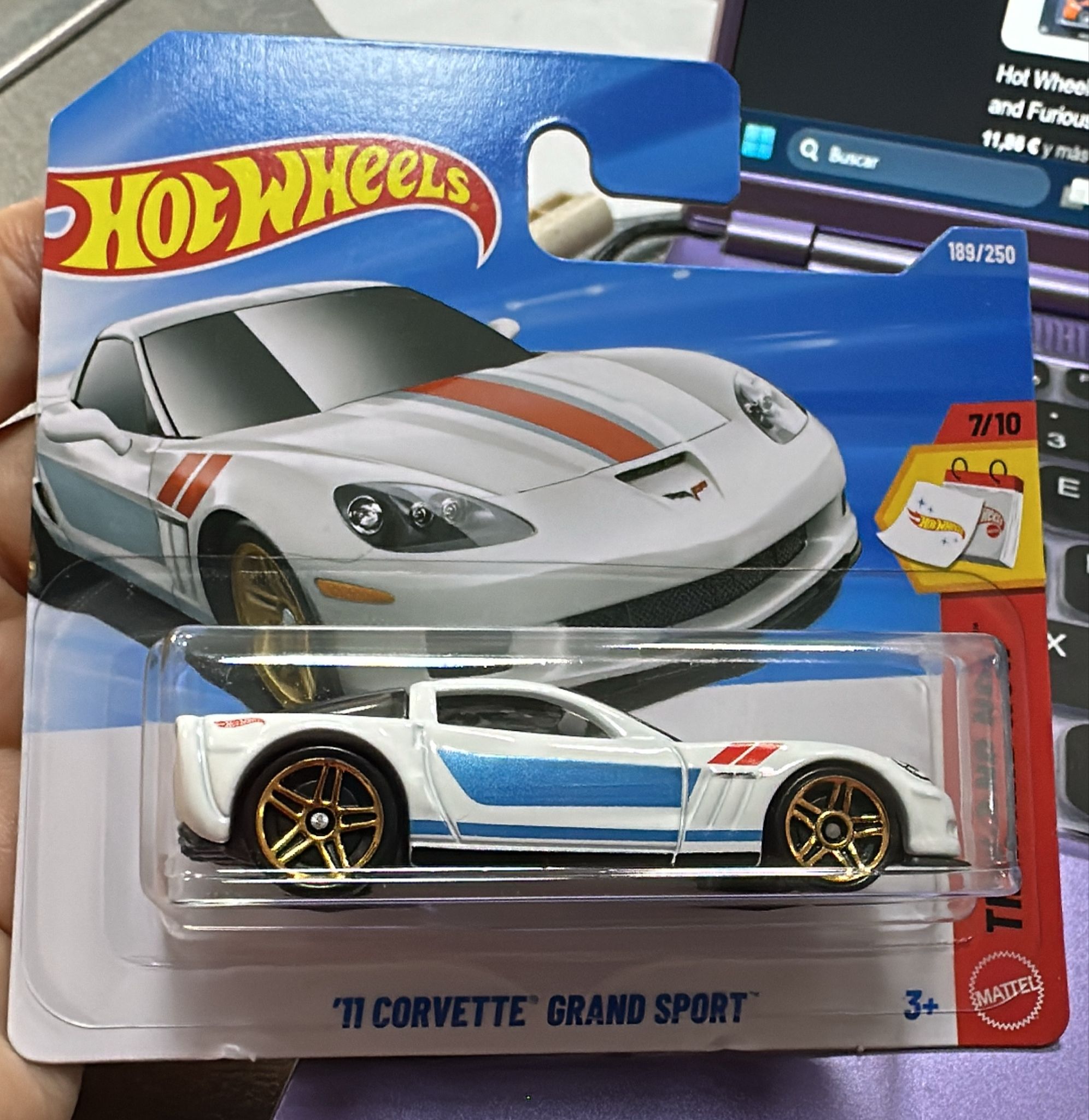 Hot Wheels ’11 Corvette Grand Sport JJK27 2026J