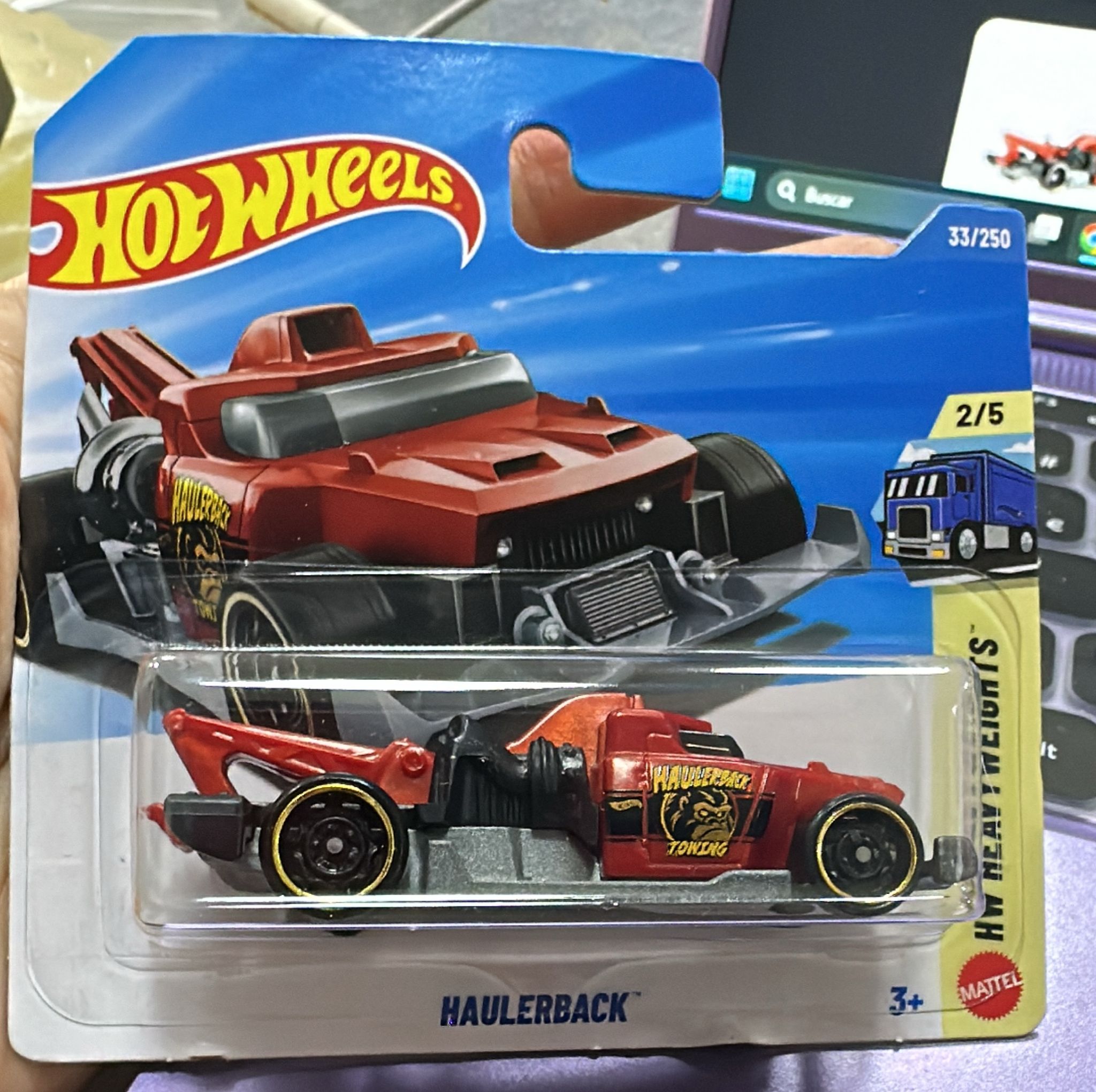 Hot Wheels Haulerback JJL00 2026J
