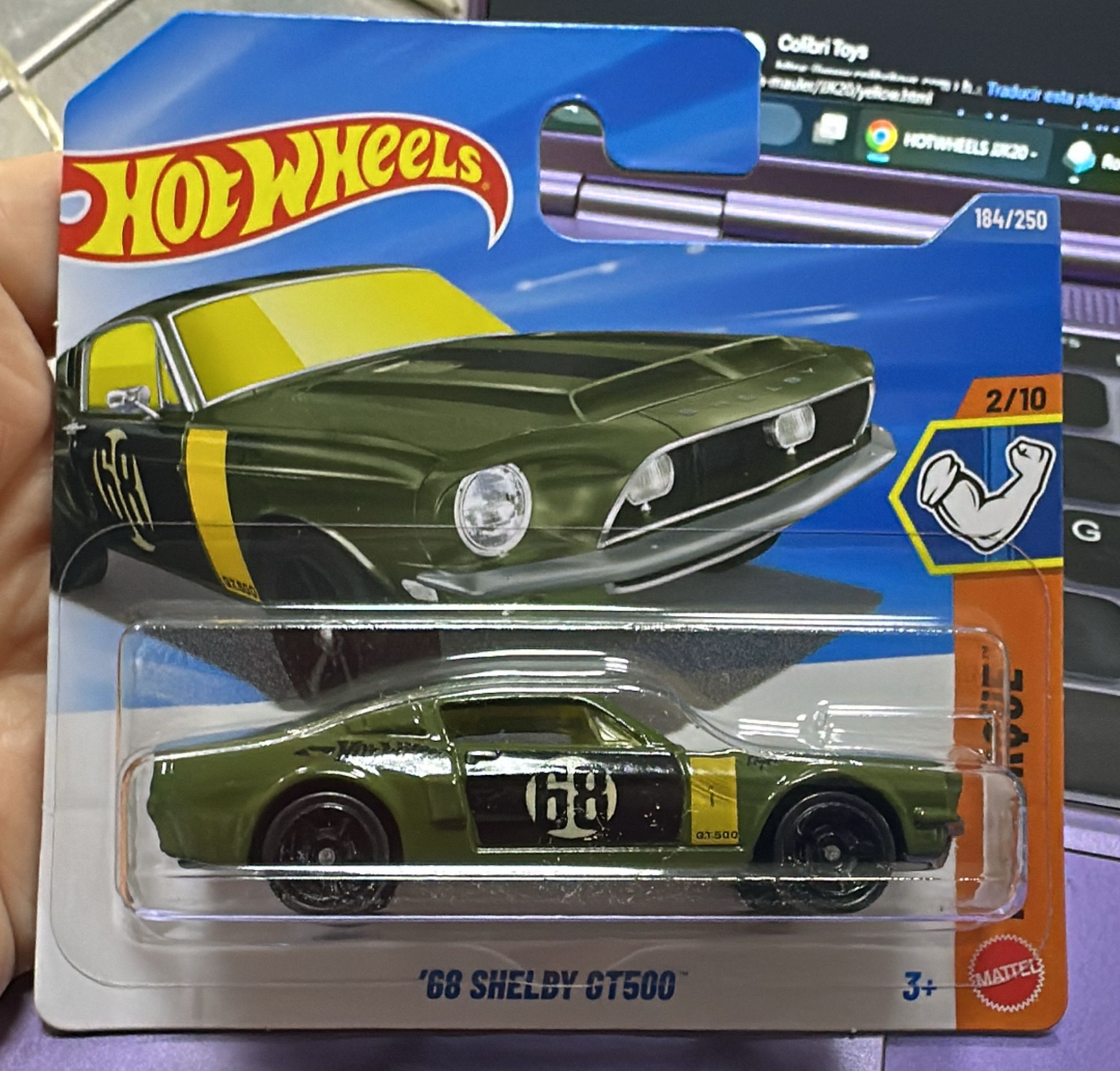 Hot Wheels '68 Shelby GT500 JJK24 2026J