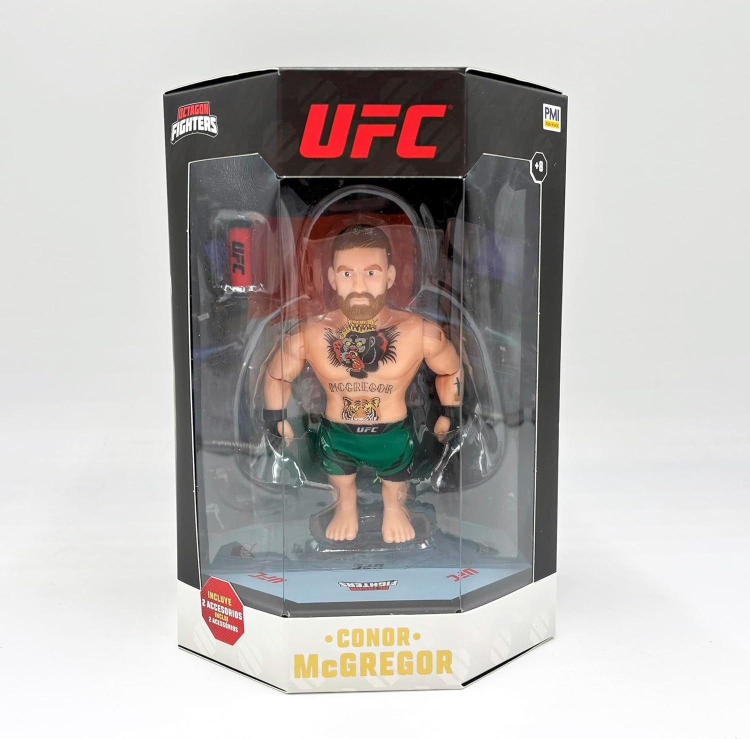 Bizak UFC Leyendas Figura Articulada de Conor Mcgregor de 11,5 cm con Accesorios