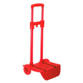 CARRO PORTAMOCHILAS PLEGABLE ROJO