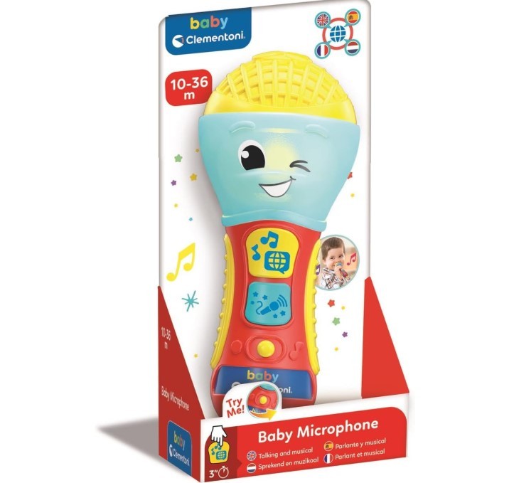 Clementoni-17522 - BABY MICROPHONE