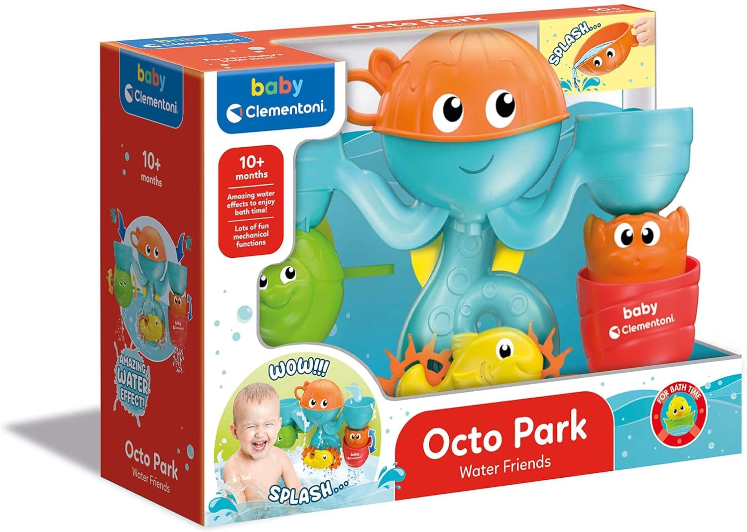 Clementoni - Baby Clementoni- Juegos de baño Parque acuático