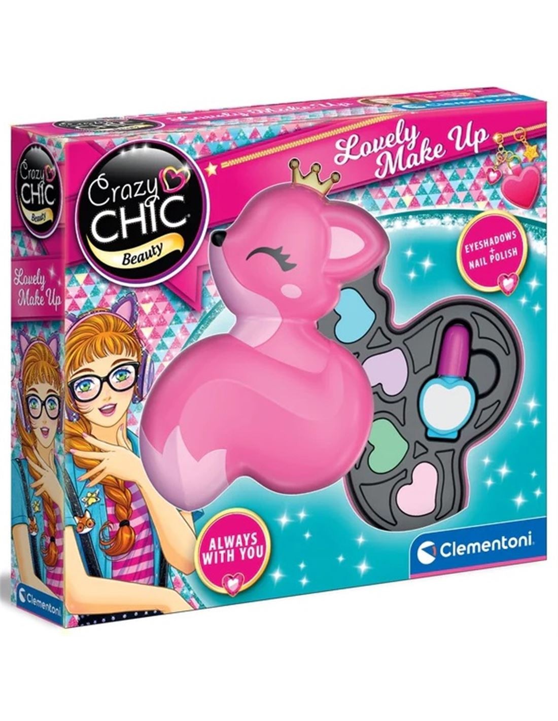 Clementoni- Crazy Chic Maquillaje ZORRO