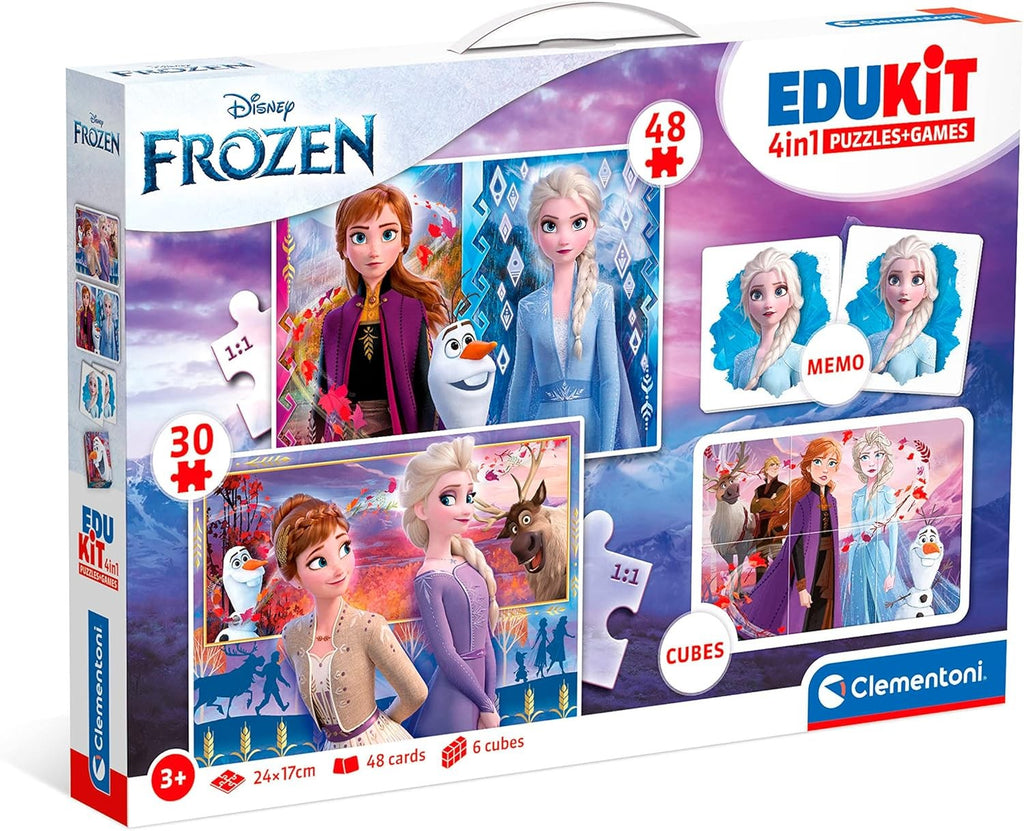 Clementoni - Edukit 4-in-1 Frozen