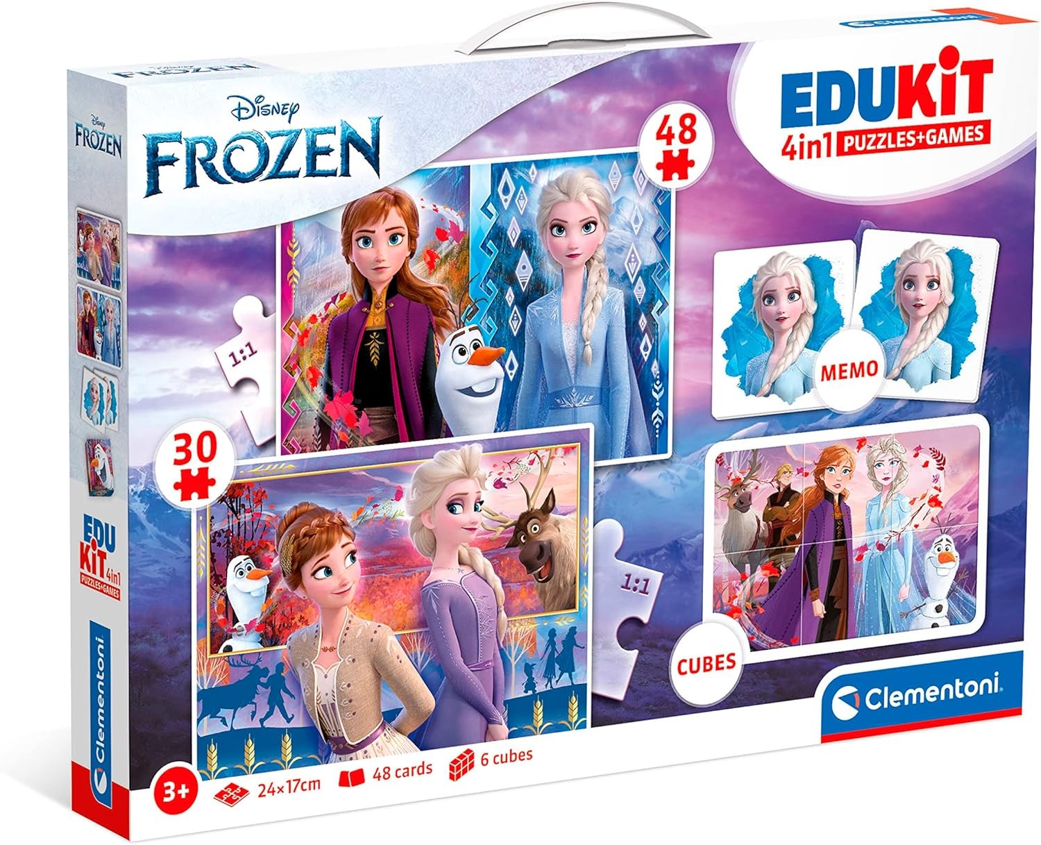 Clementoni - Edukit 4 En 1 Frozen