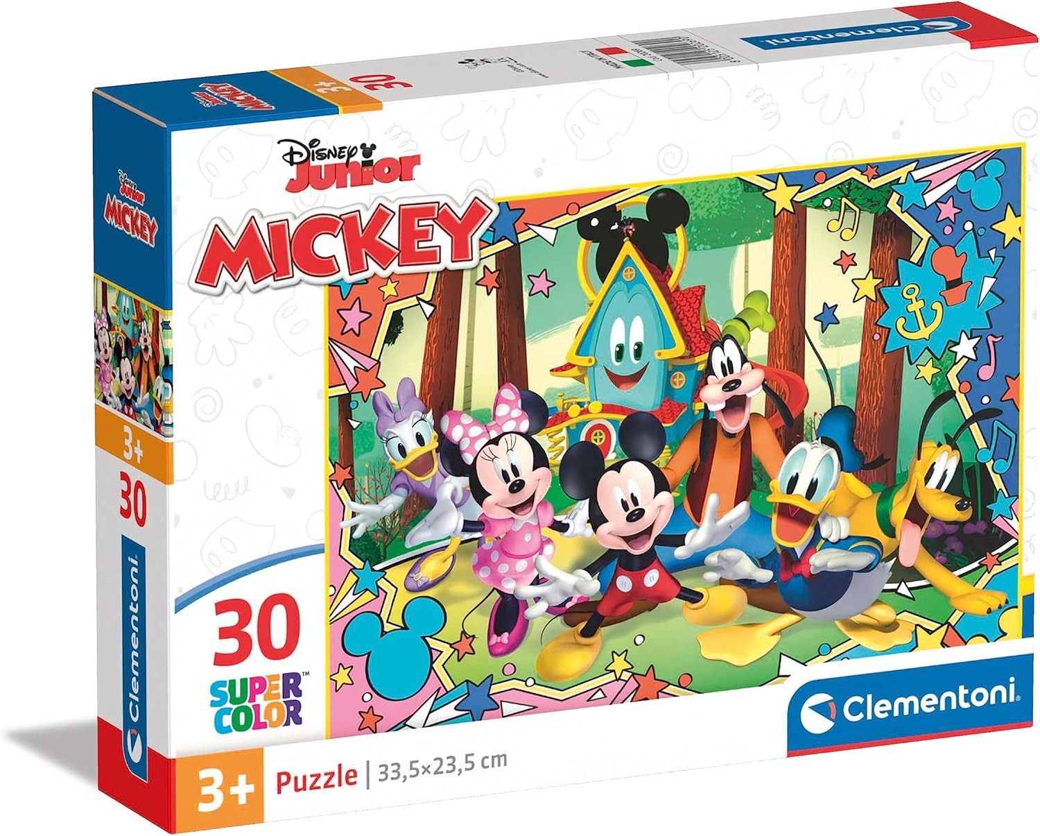 Clementoni - Puzzle Infantil 30 Piezas Mickey