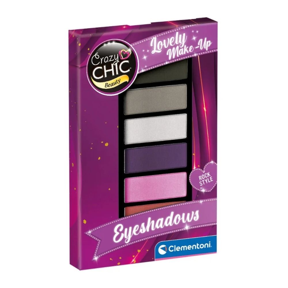 Clementoni Sombra de ojos Crazy Chic Rock 18912