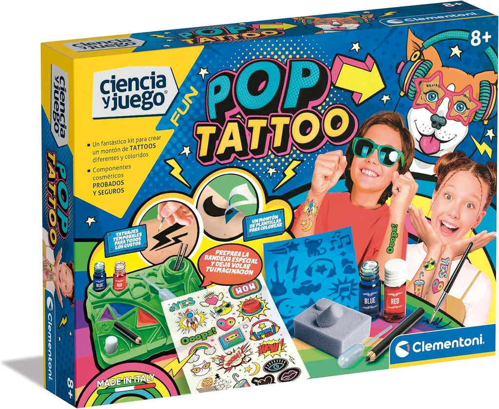 Clementoni Tatuajes Pop 55546
