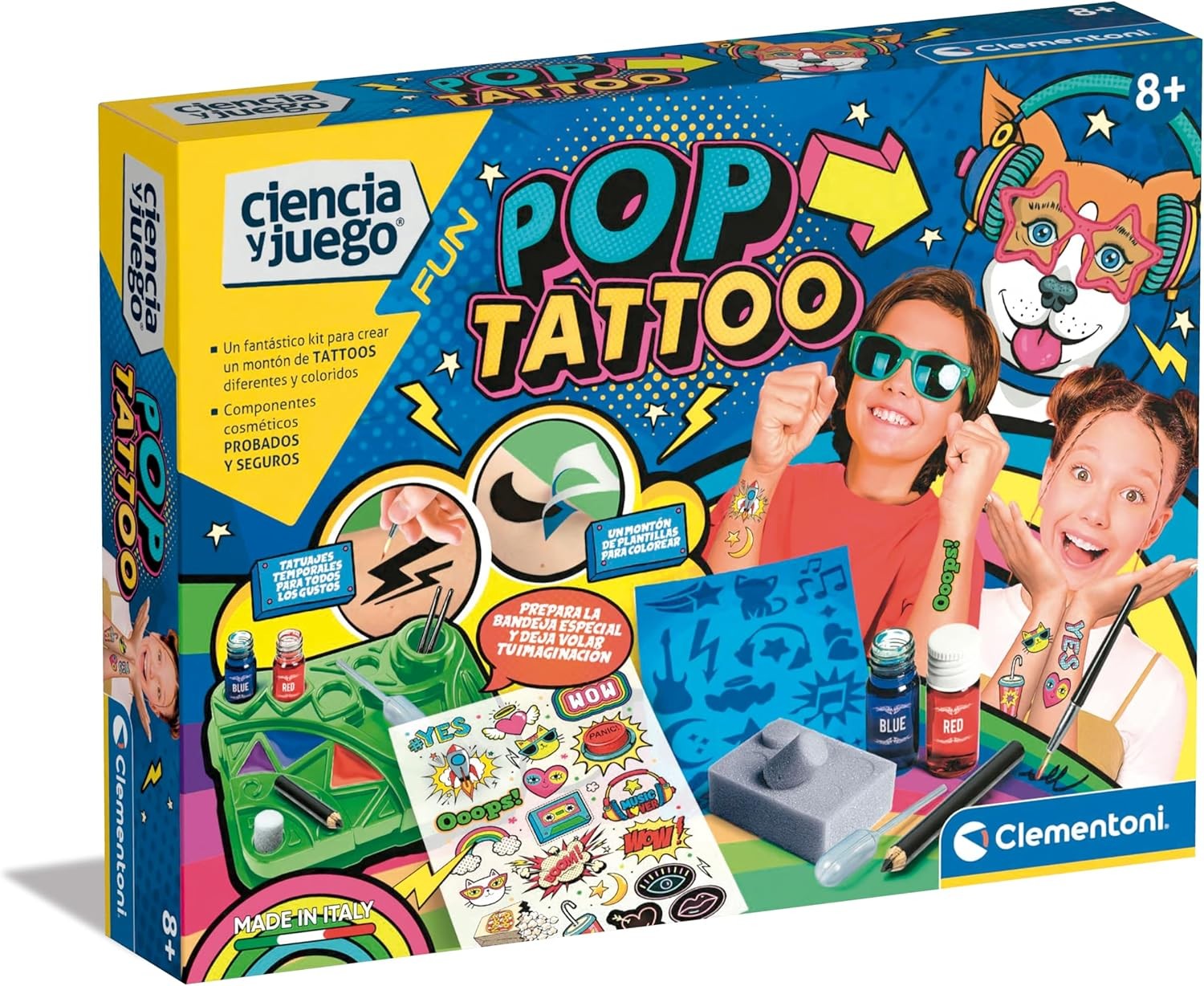 Clementoni Tatuajes Pop 55546