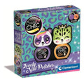 Crazy Chic – Lovely Nail Polishes Kit 2 esmaltes, 6 años, decoración de uñas, no tóxico, a Base de Agua