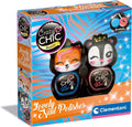 Crazy Chic – Lovely Nail Polishes: Pantera y Zorro – Kit 2 esmaltes, 6 años, decoración de uñas, no tóxico, a Base de Agua