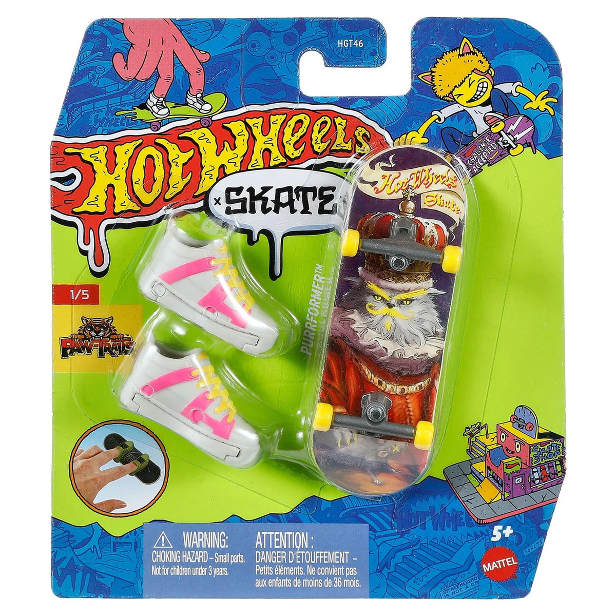 Hot Wheels Skate - Patinete de Dedo Lashin' Out