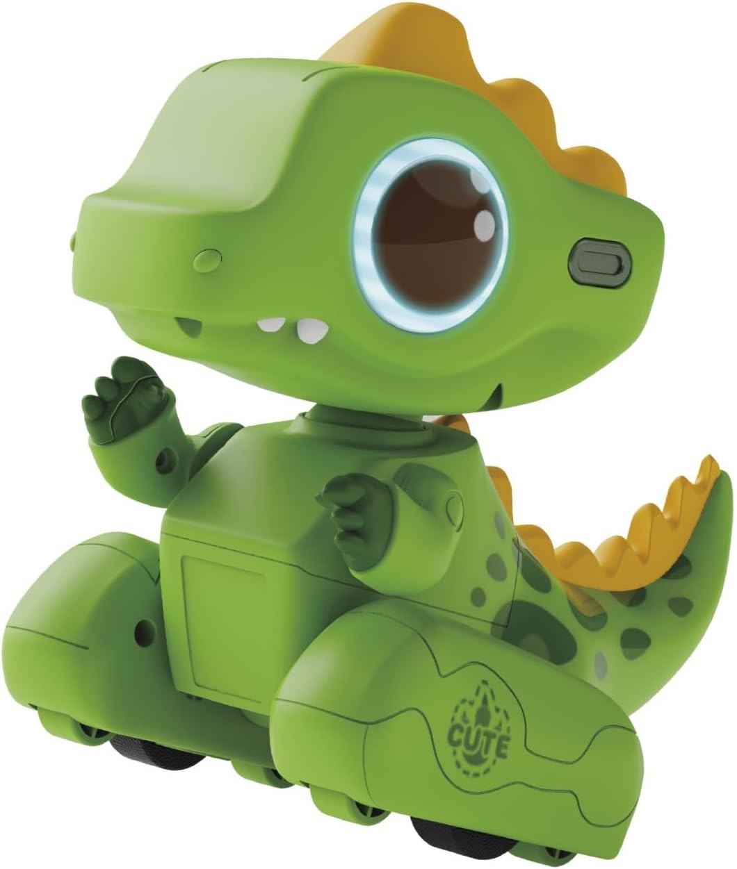 Dinobot - Robot Inteligente R/C - Canta y Gira - Baterías Recargables USB -con música - Función grabación - +3