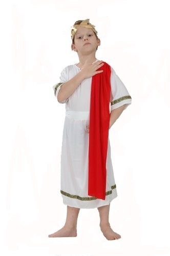 Kids' Roman Emperor Costume 7-9 YEARS