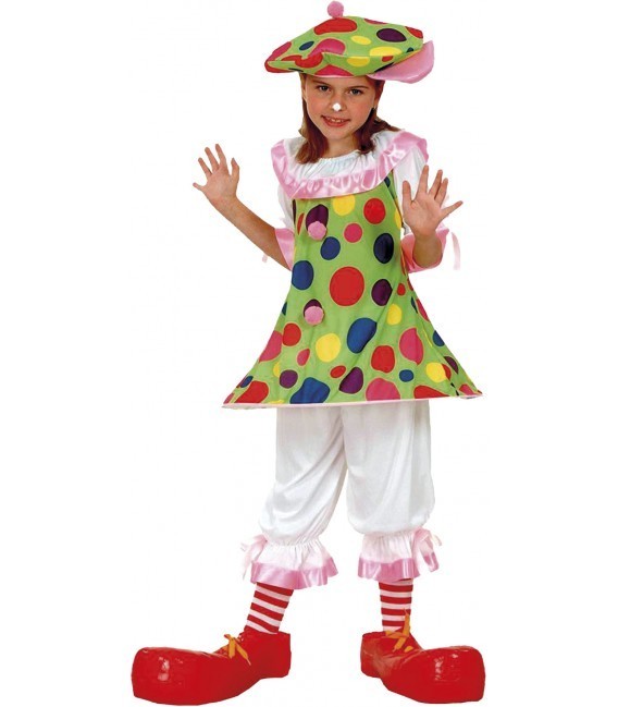 DISFRAZ PAYASA ARO INFANTIL 4-6 AÑOS