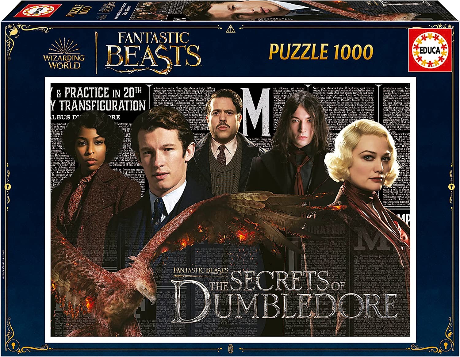 Educa - 1000 Fantastic Beasts | Puzzle de 1000 Piezas
