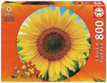 Educa 19034 Round Sunflower. 800 Piece Round Puzzle