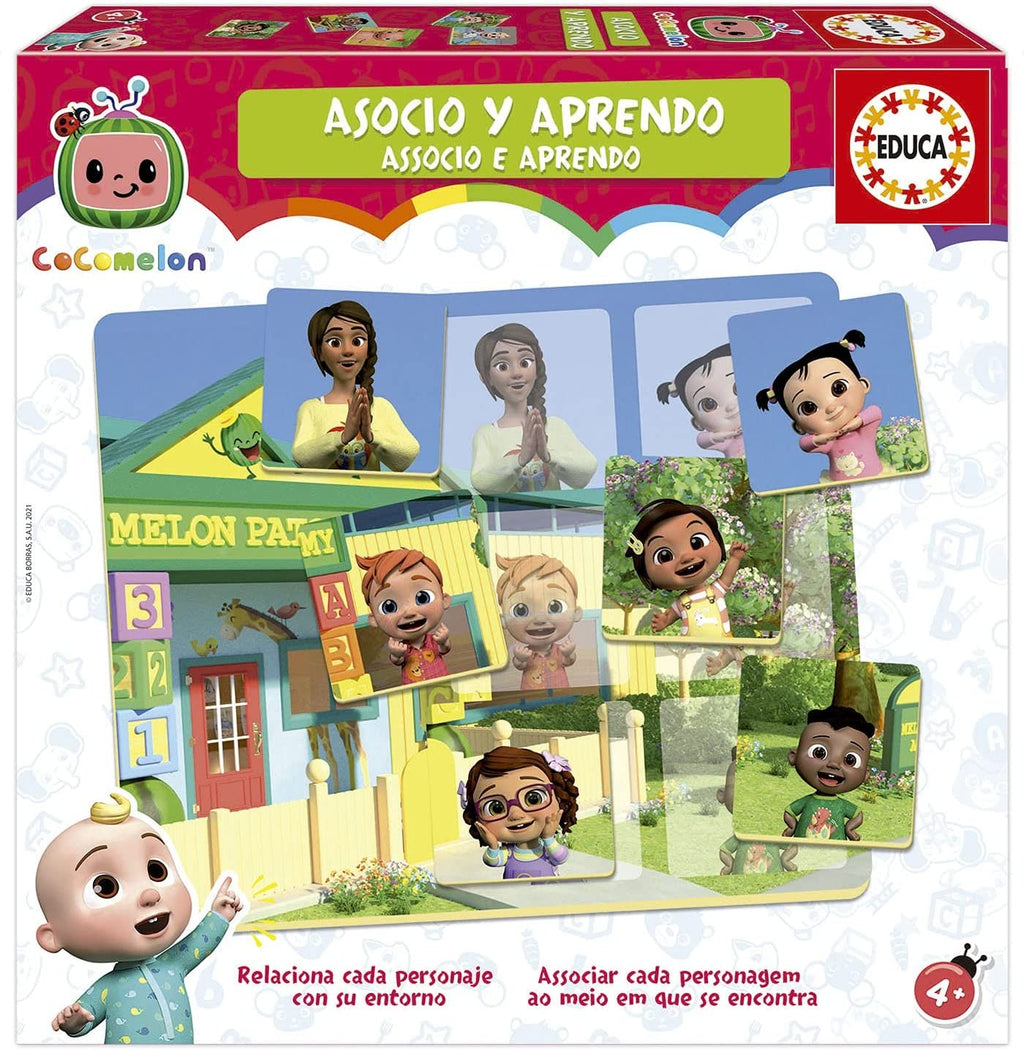 Educa 19135 Cocomelon Asocio y aprendo