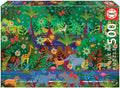 Educa - Jungle, Immerse Yourself in the Jungle with This 500-Piece Puzzle