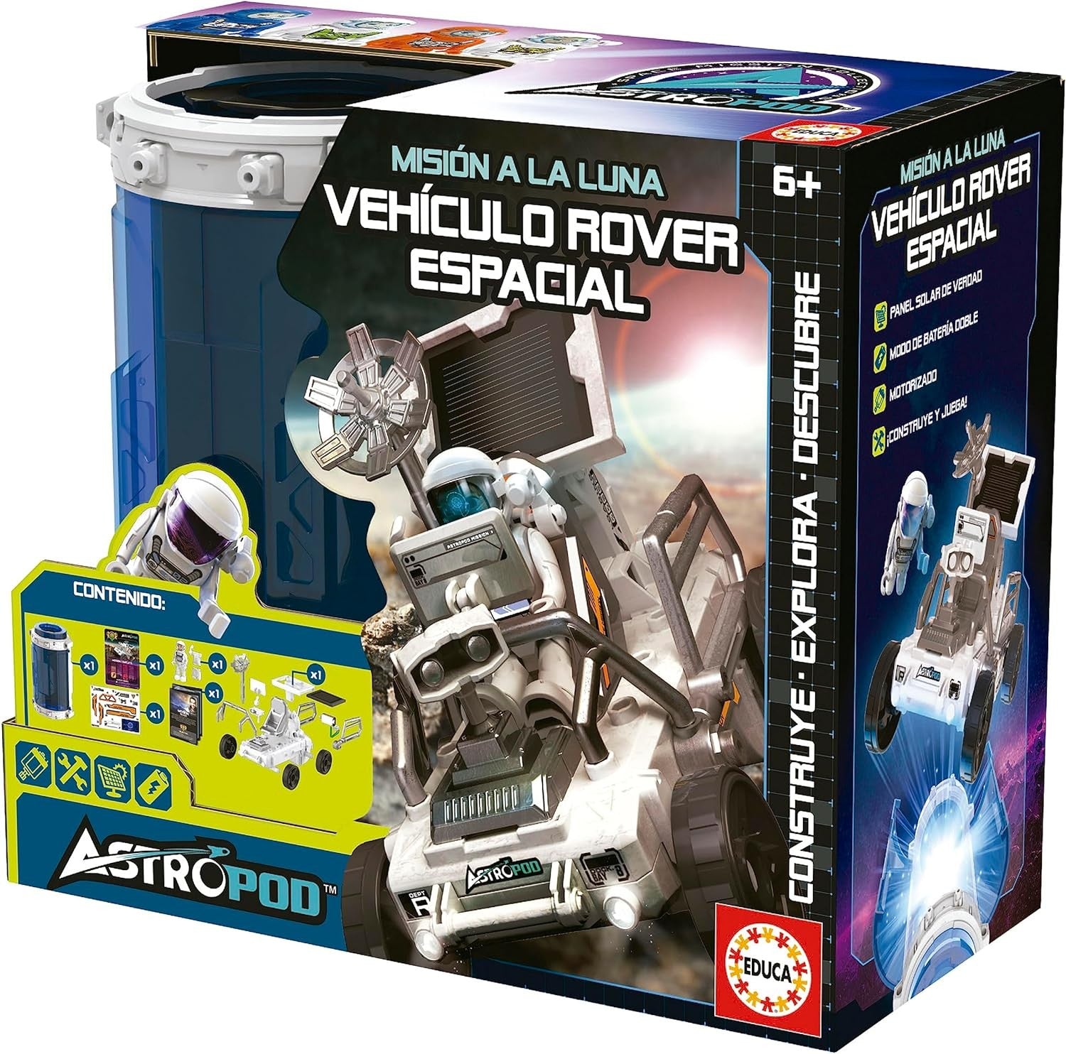 Educa - Misión a la Luna Vehículo Rover Espacial