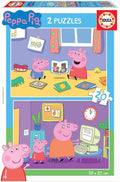 Educa Peppa Pig 2 Puzzles de 20 Piezas