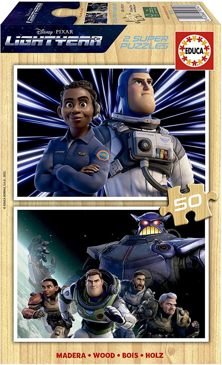 Educa - Lightyear Puzzle 2 x 50