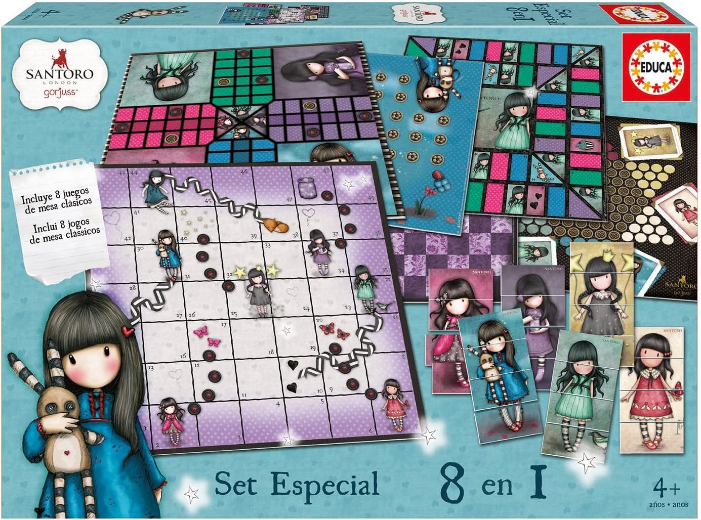 Educa - Set Especial 8 En 1 Gorjuss