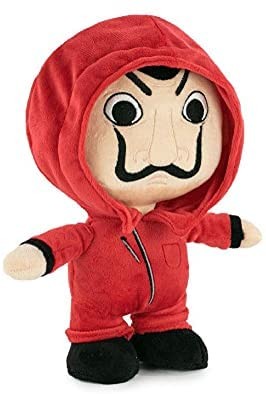 Famosa Softies - Peluche pequeño de 20 centímetros de los personajes de La Casa de Papel, serie oficial de Netflix
