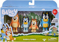 Bluey Figure 6 cm 4 Pack Figures