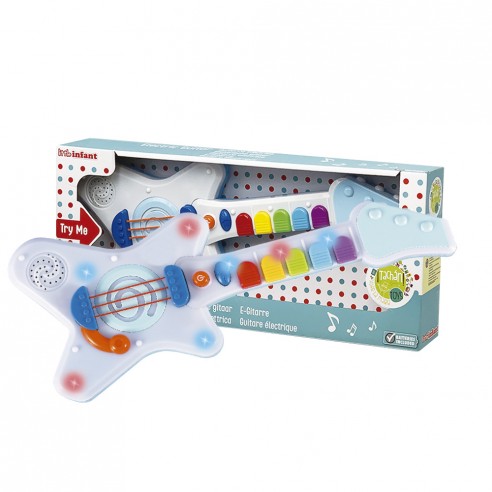 Kids' Light-Up Rock and Roll Guitar