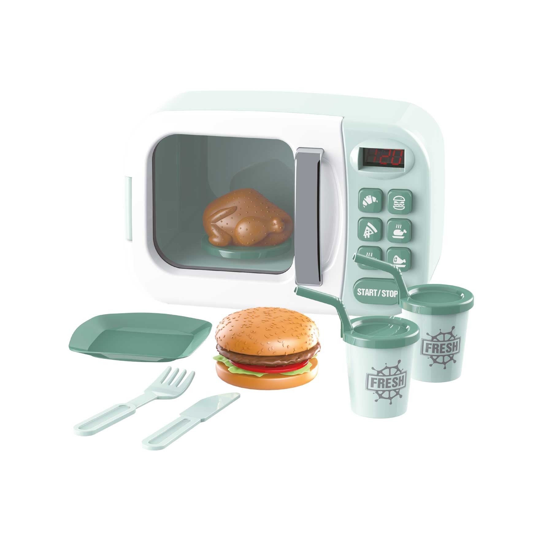 Horno Microondas Mint y Comidita | Role Planet