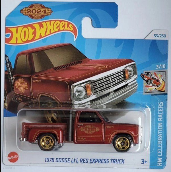 Hot Wheels 2024 - 1978 Dodge Li´l Red Express Truck - HRY97