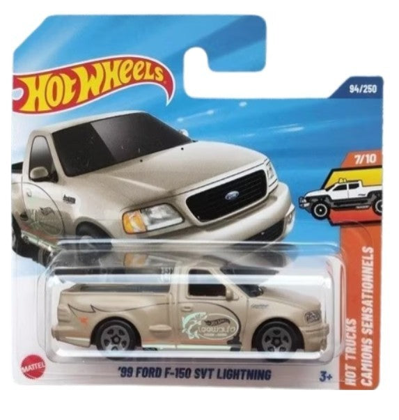 Hot Wheels 2025 - Ford F-150 SVT Lightning de 1999 - JBB53