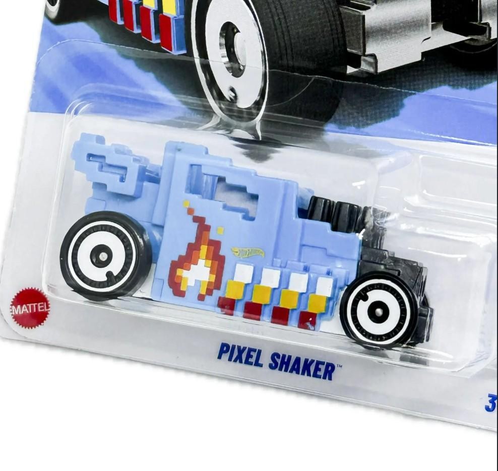 Hot Wheels 2025 Pixel Shaker in Blue JBB54