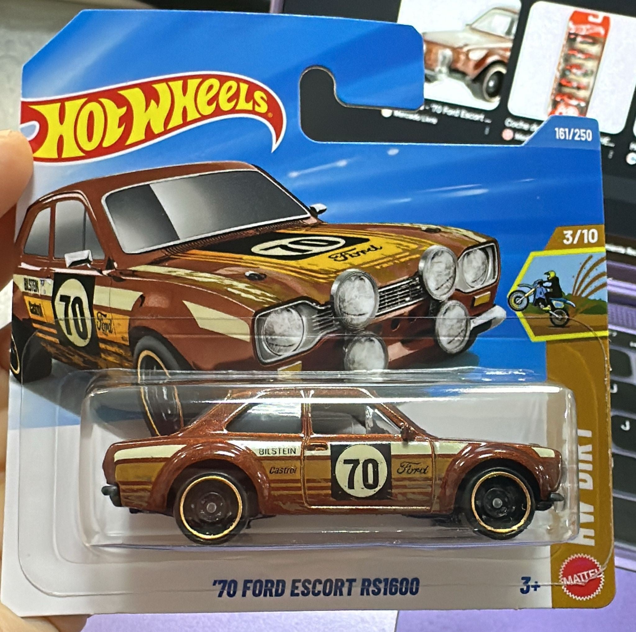 Hot wheels 70 Ford Escort Rs1600 Hw Dirt/161 JJK08