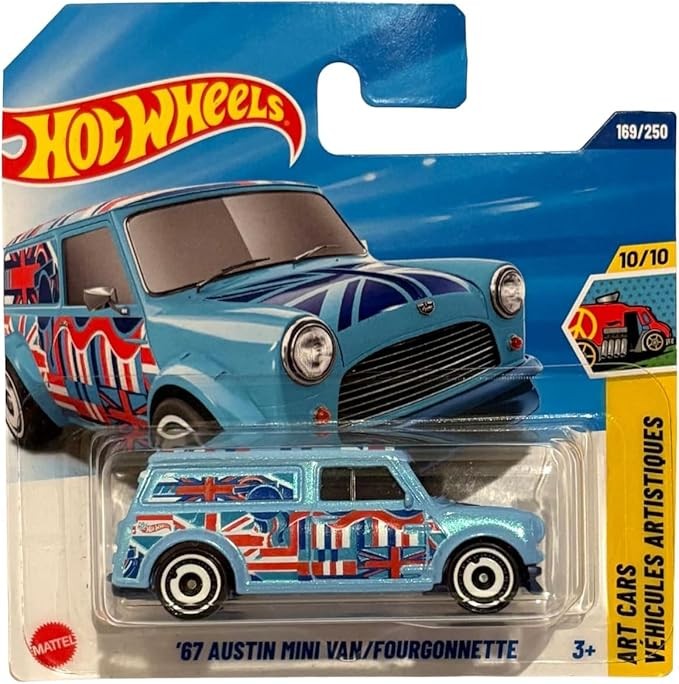 Hot Wheels 67 Austin Mini Van (JBB68) – Art Cars Serie 10/10