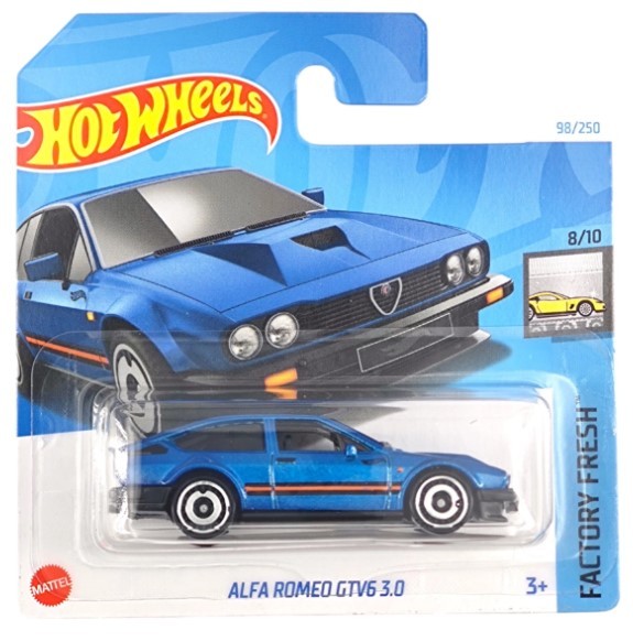 Hot Wheels - Alfa Romeo GTV6 3.0 - Factory Fresh 8/10 - HTF13