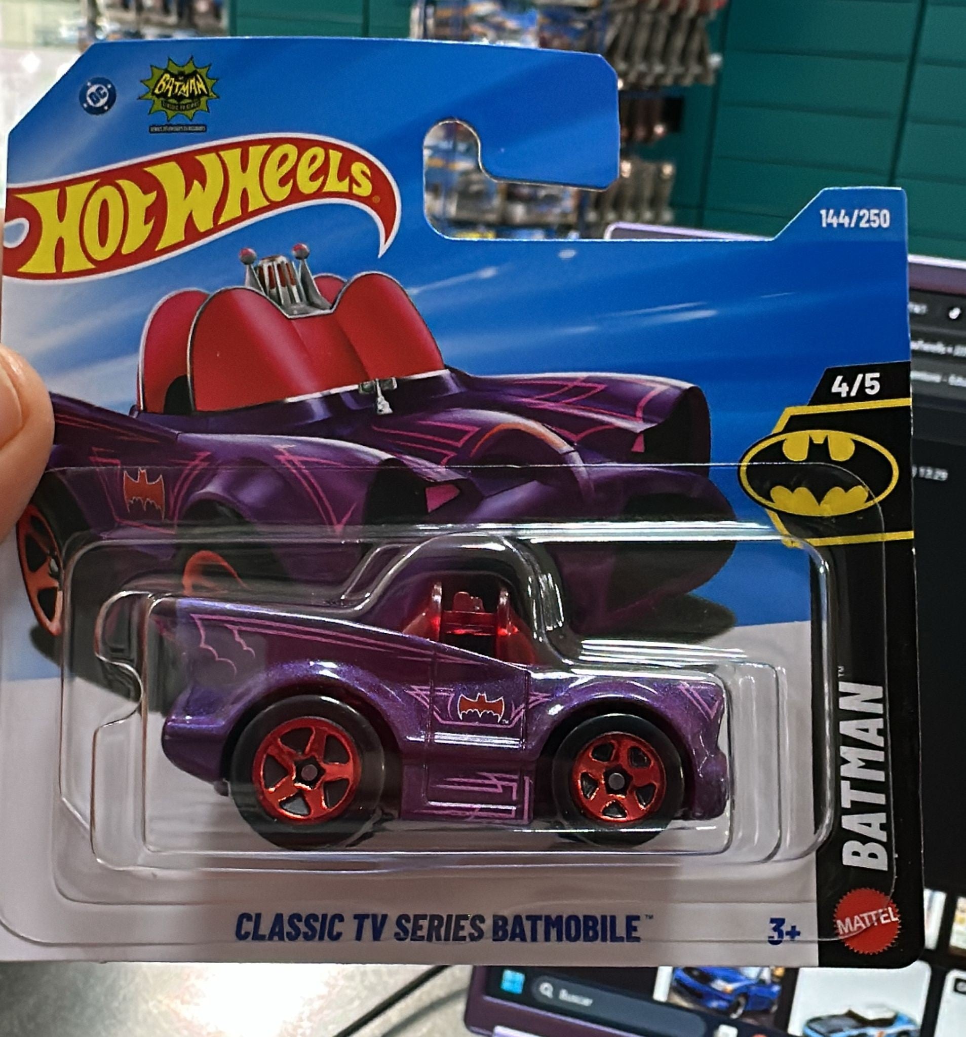 Hot Wheels - Classic TV Series Batmobile - Batman 4/5 - JJJ96