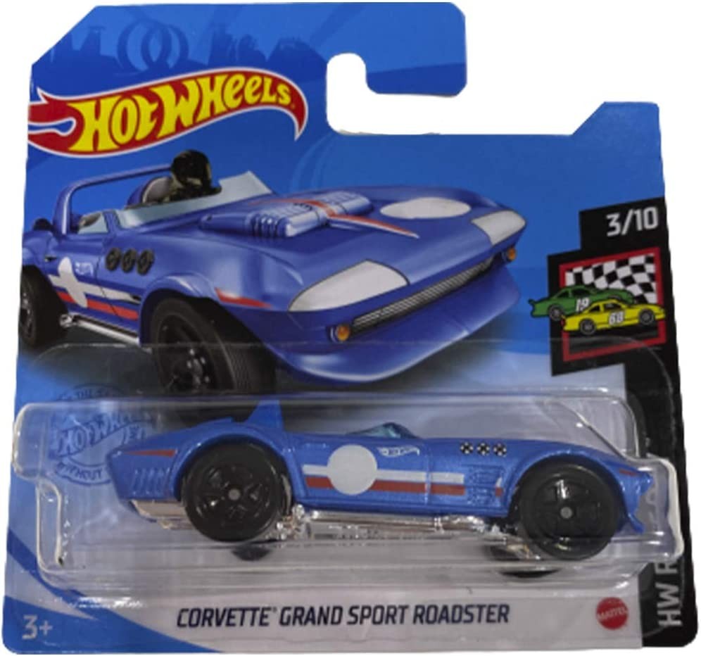 ÚLTIMA UNIDAD Hot Wheels Corvette Grand Sport Roadster HW Race Day 3/10 2021 (37/250) GRX92