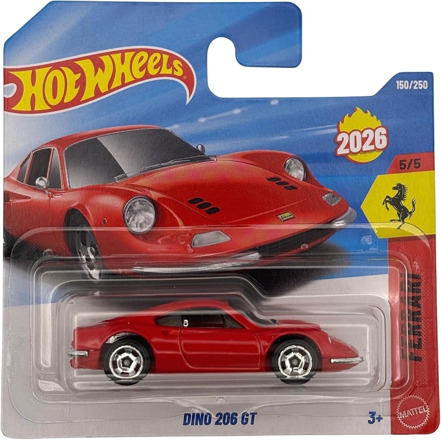 Hot Wheels Dino 206 GT Ferrari JJH56 2026