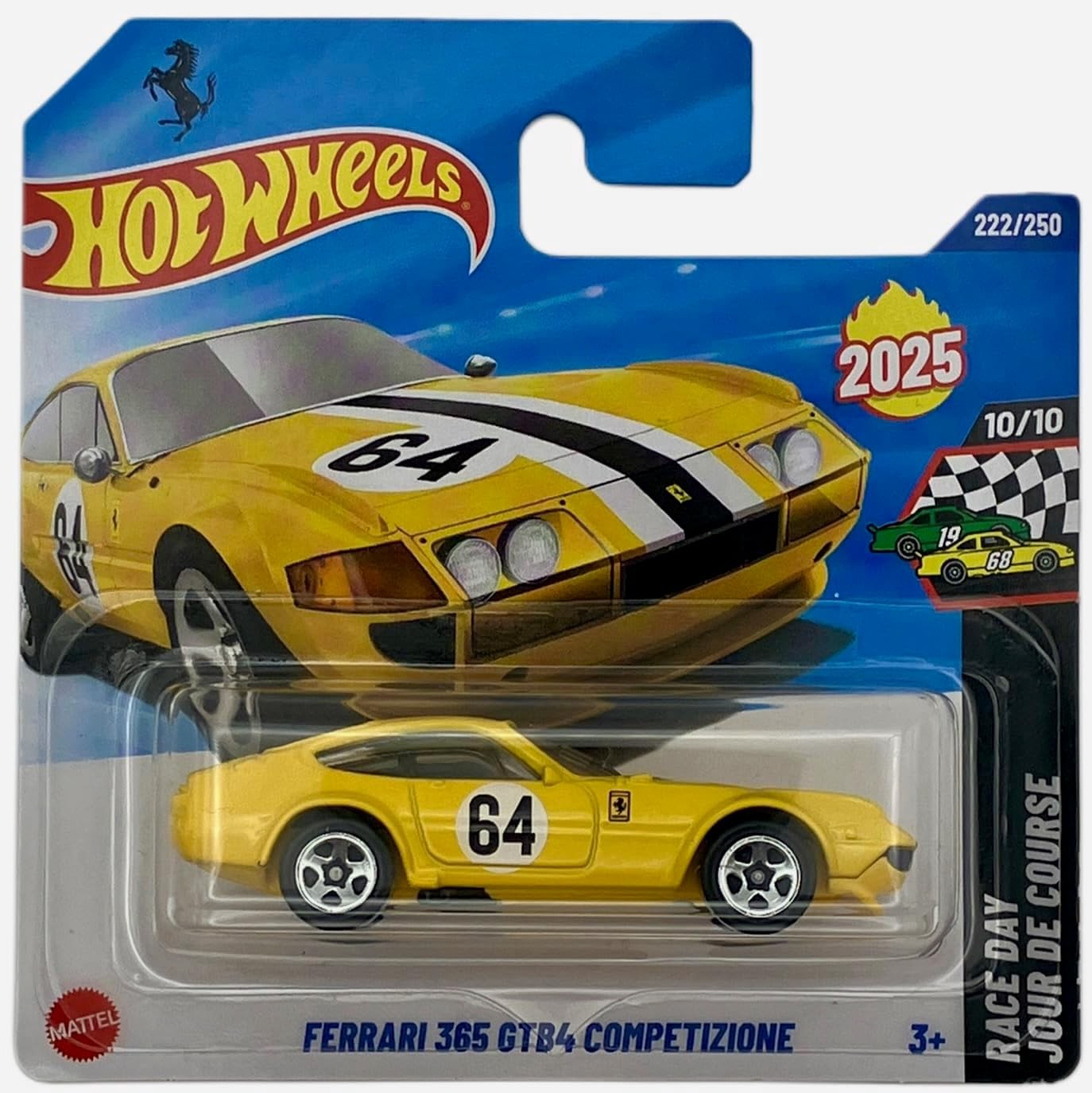 Hot Wheels Ferrari 365 GTB4 Competizione JBC19 HW Race Day 10/10  Caja A 2026