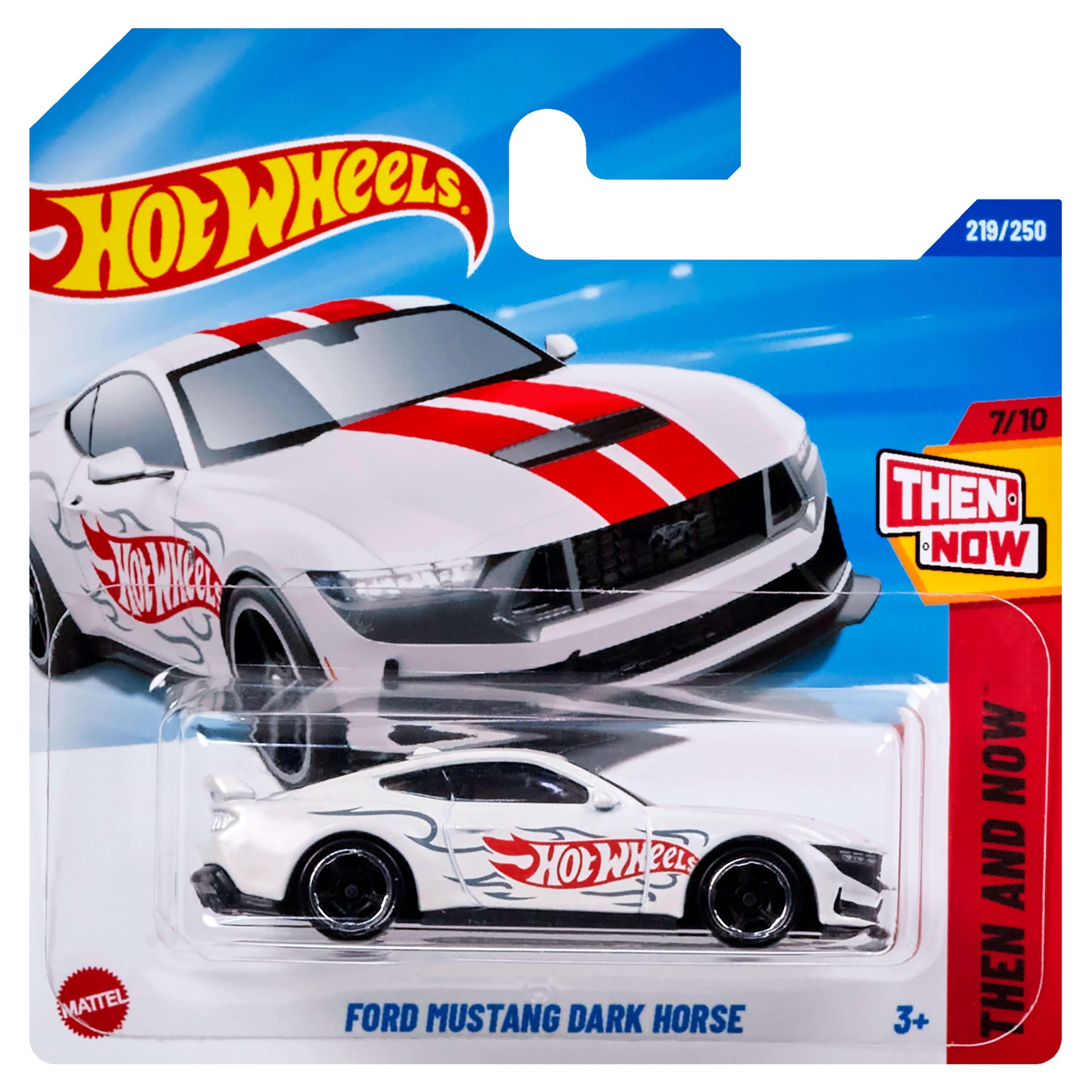 Hot Wheels - Ford Mustang Dark Horse - Then and Now 7/10 - JBB34