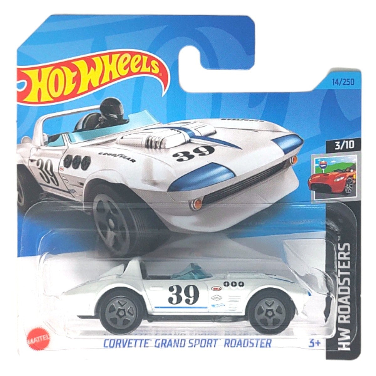 Hot Wheels HKK09 Corvette Grand Sport Roadster.