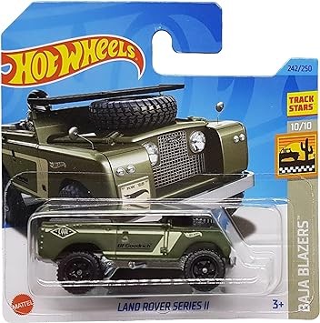 Hot Wheels - Land Rover Series II - Baja Blazers 10/10 - HKG65 - Short Card - Track Stars - BFGoodrich - Mattel 2023