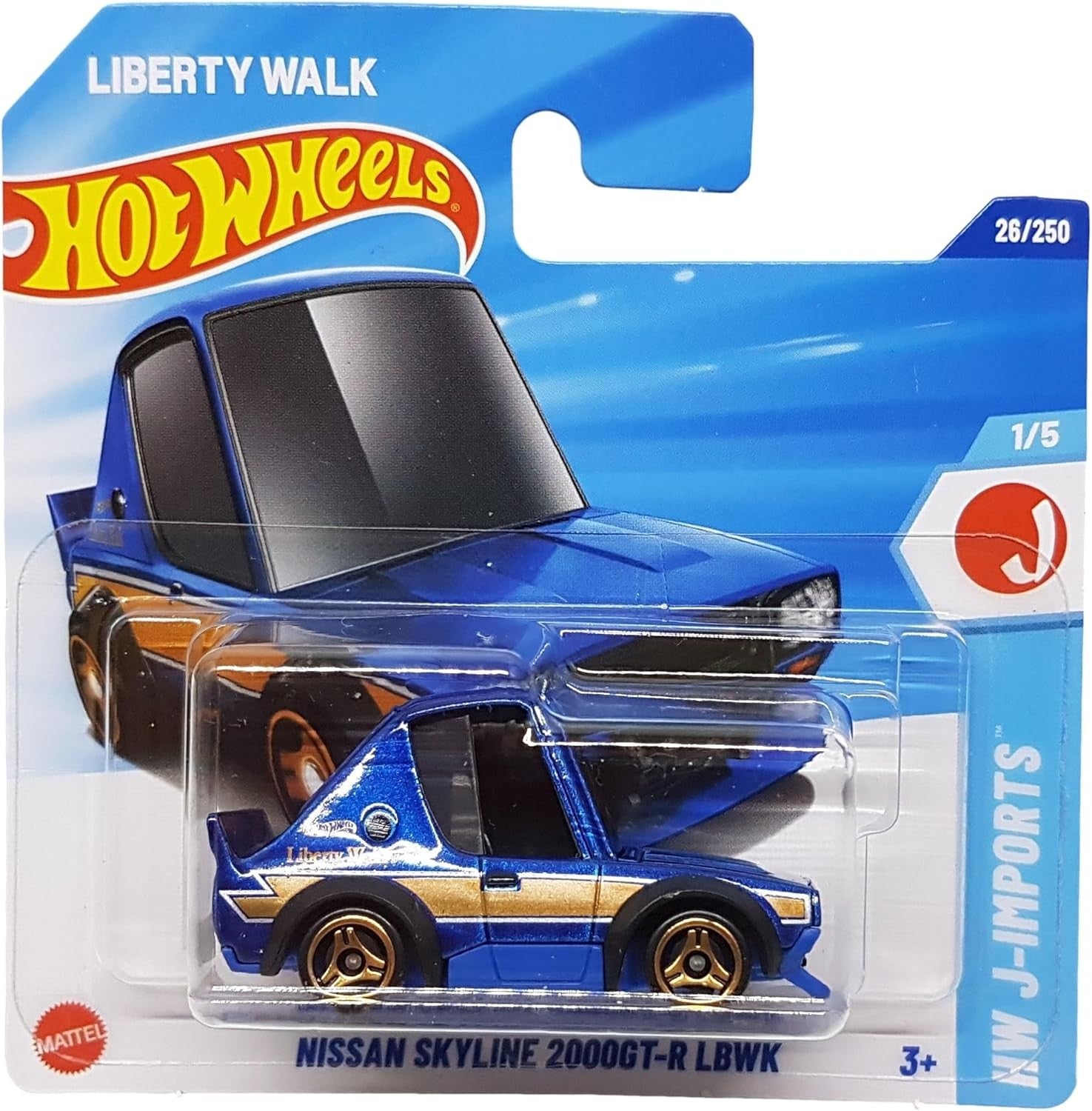 Hot Wheels - Nissan Skyline 2000GT-R LBWK - HW J-Imports 1/5 - HYX54