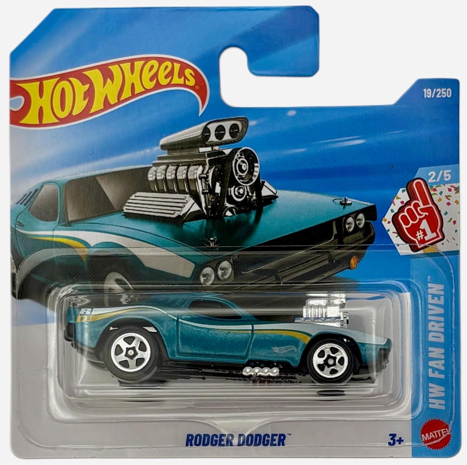 Hot Wheels - Rodger Dodger - HW Fan Driven 2/5 - JJH94