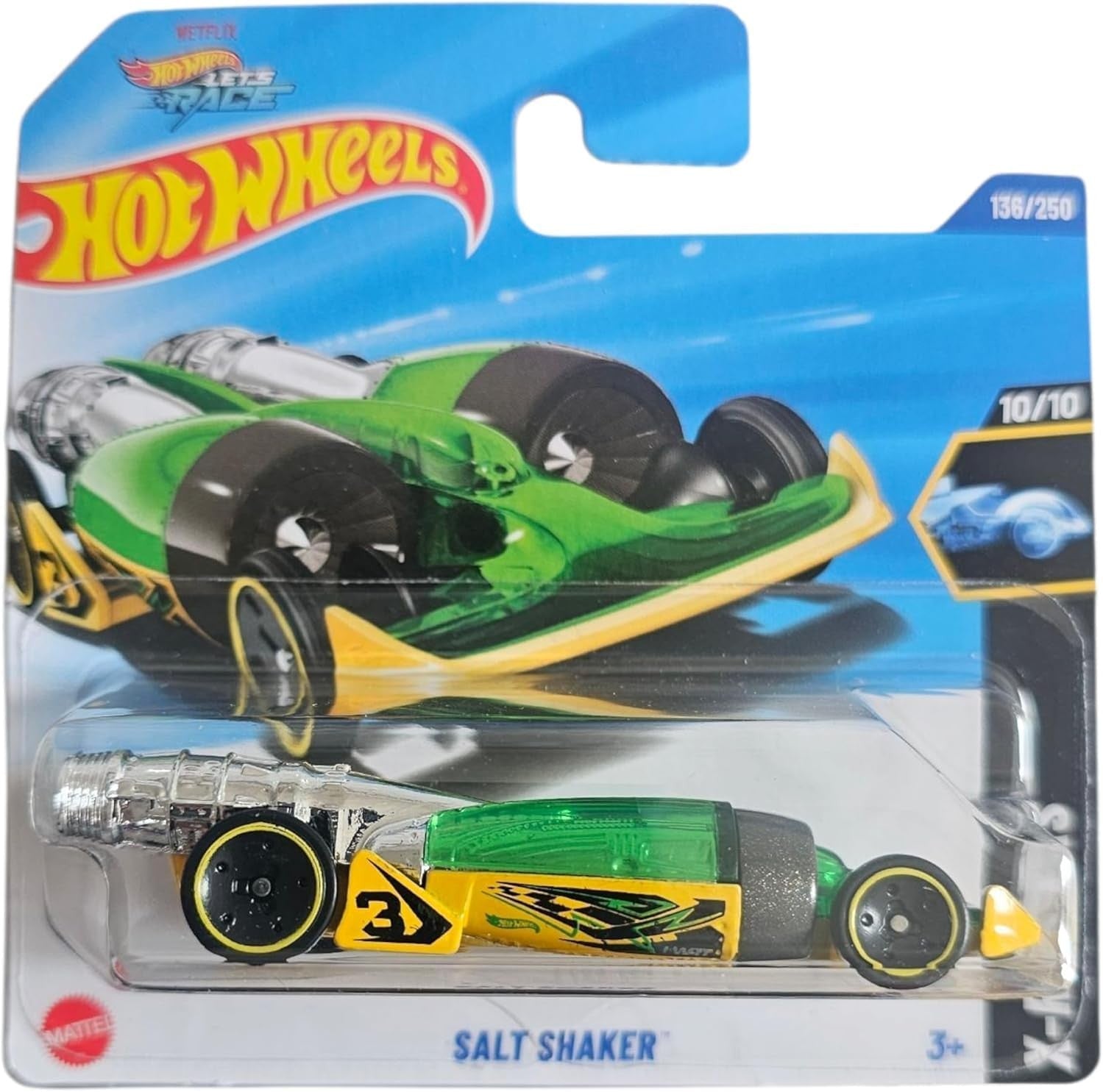 Hot Wheels - Salt Shaker - X-Raycers 10/10 - HYY75 - Short Card - Netflix Let´s Race - Mattel 2025