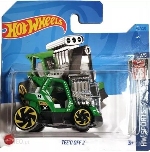 ULTIMA UNIDAD Hot Wheels - TEE'D OFF 2 ~ HW Sports Series 2/5 (Green) HKH80