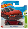 Hot Wheels Tesla Model S Plaid HW EV 1/10 (9/250) HYW86 Rojo 2025